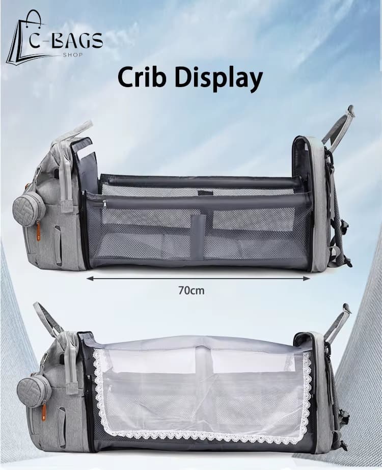 Multi-Function Diaper Backpack 11