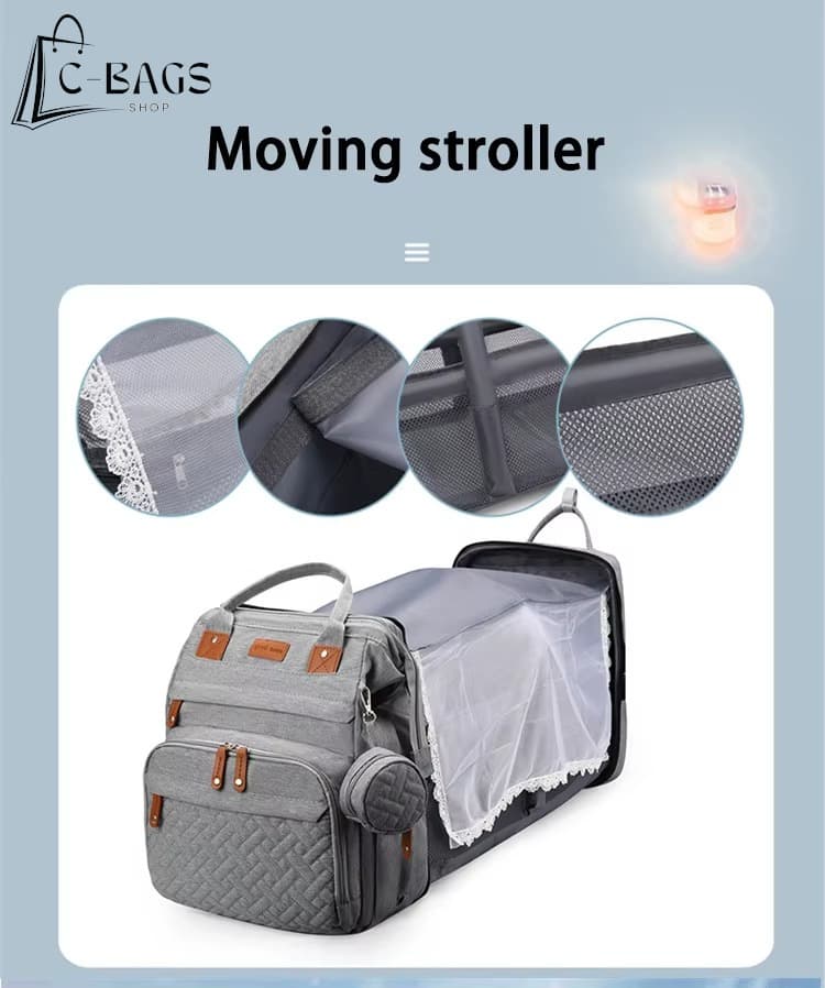 Multi-Function Diaper Backpack 12