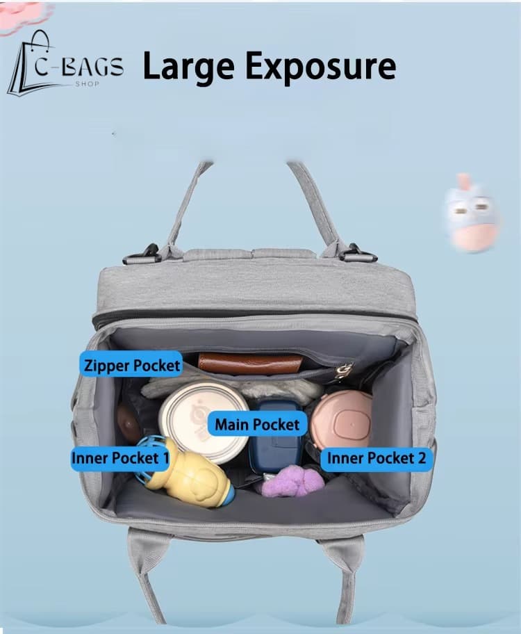 Multi-Function Diaper Backpack 8
