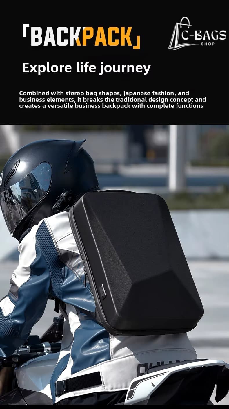 Hard Shell Business Laptop Backpack