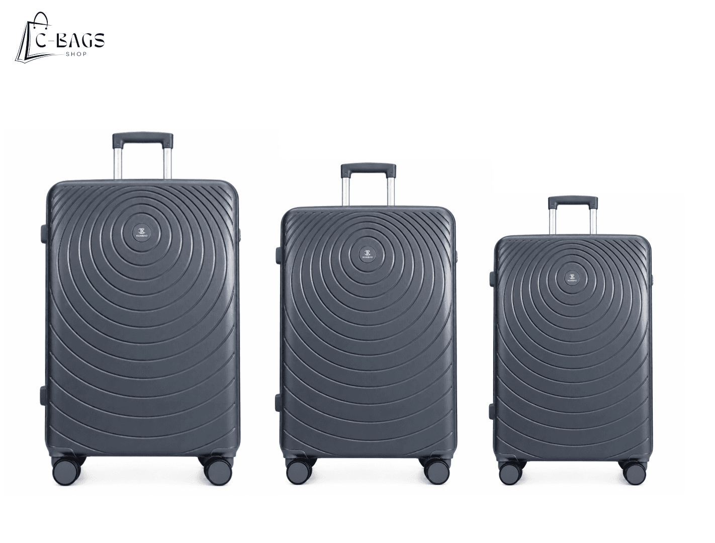 3-Piece Travel Luggage Suitcase Set