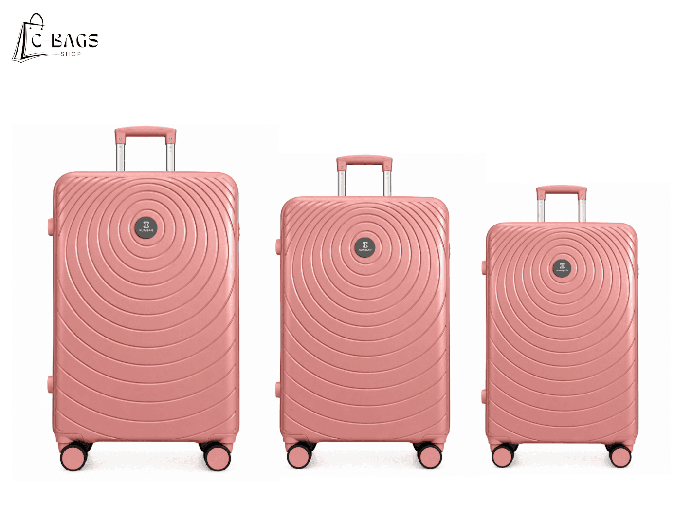 3-Piece Travel Luggage Suitcase Set
