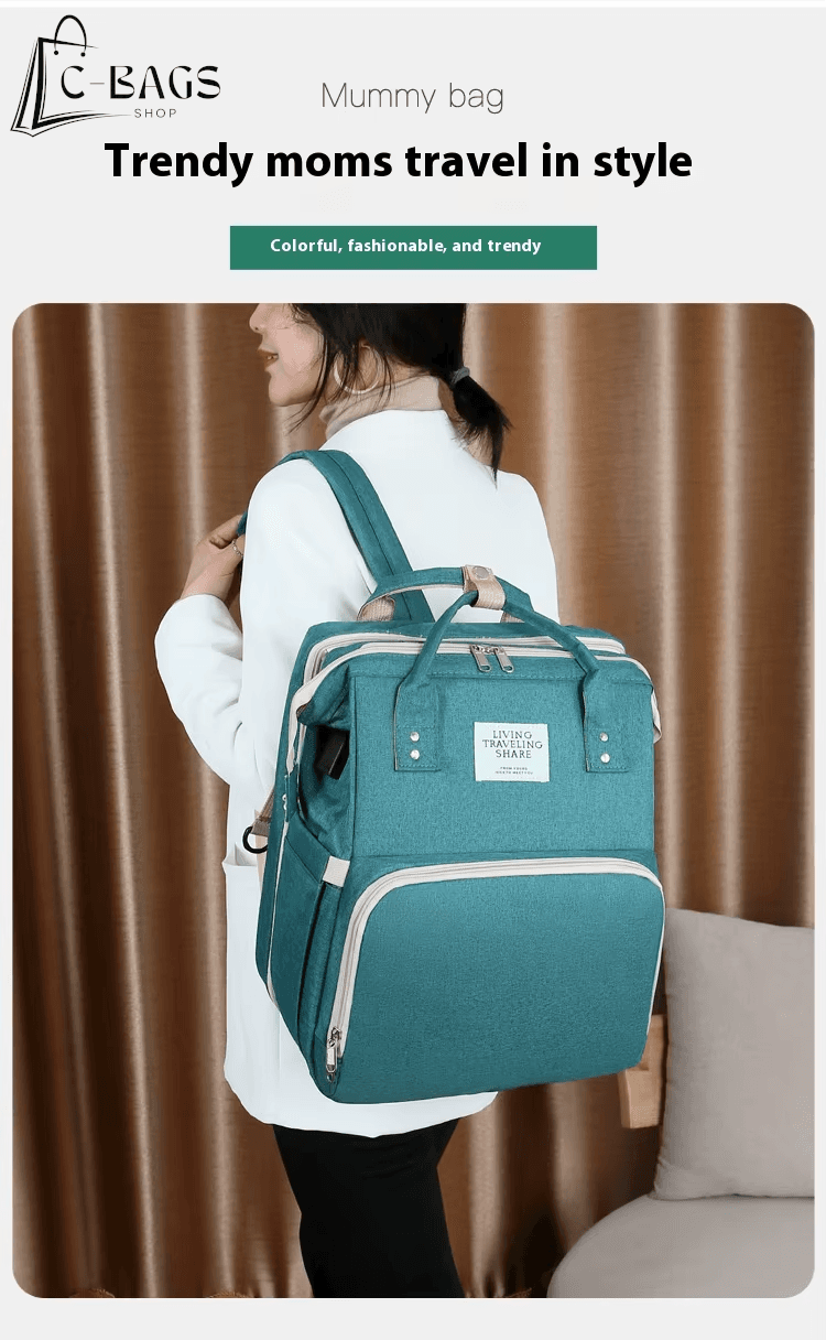 Portable Travel Diaper Backpack 12