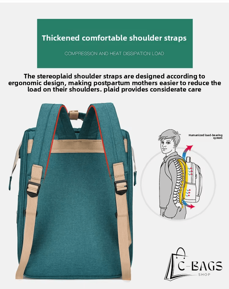 Portable Travel Diaper Backpack 3