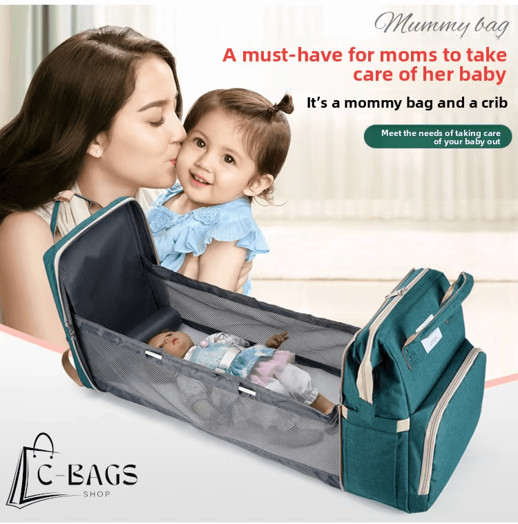 Portable Travel Diaper Backpack 9