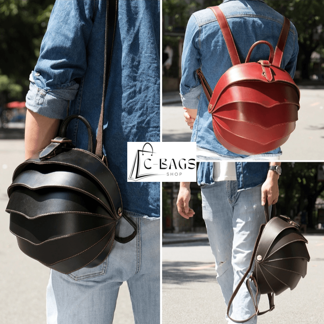 Genuine Leather Backpack 6