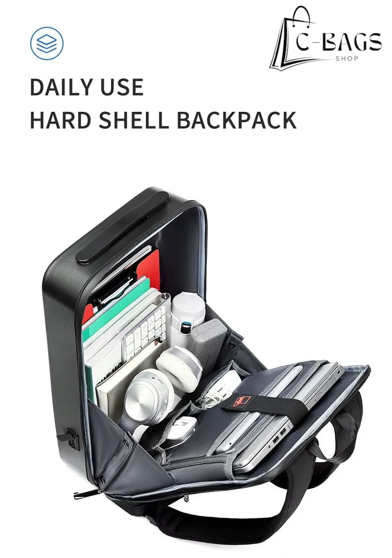 Hard Shell Laptop Backpack 5