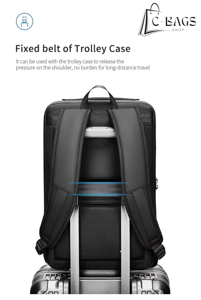 Hard Shell Laptop Backpack 9