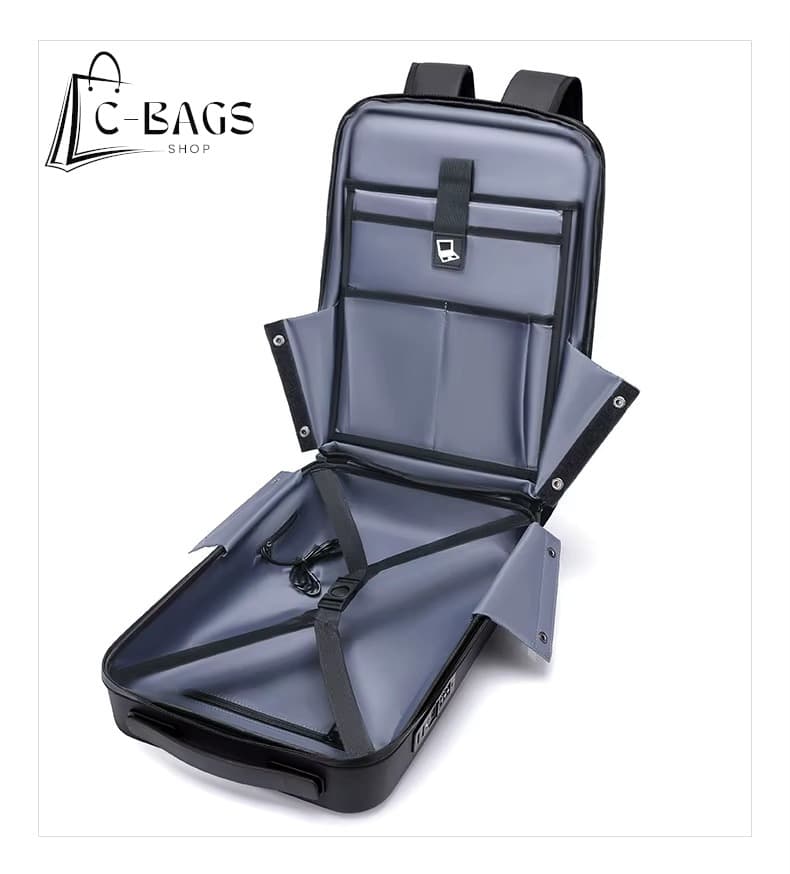 Hard Shell Business Laptop Backpack 4