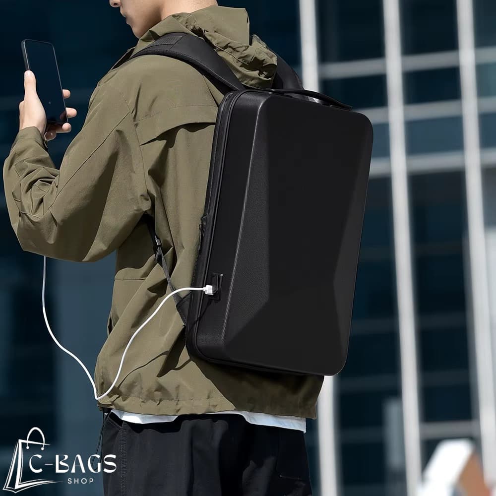 Hard Shell Business Laptop Backpack 8