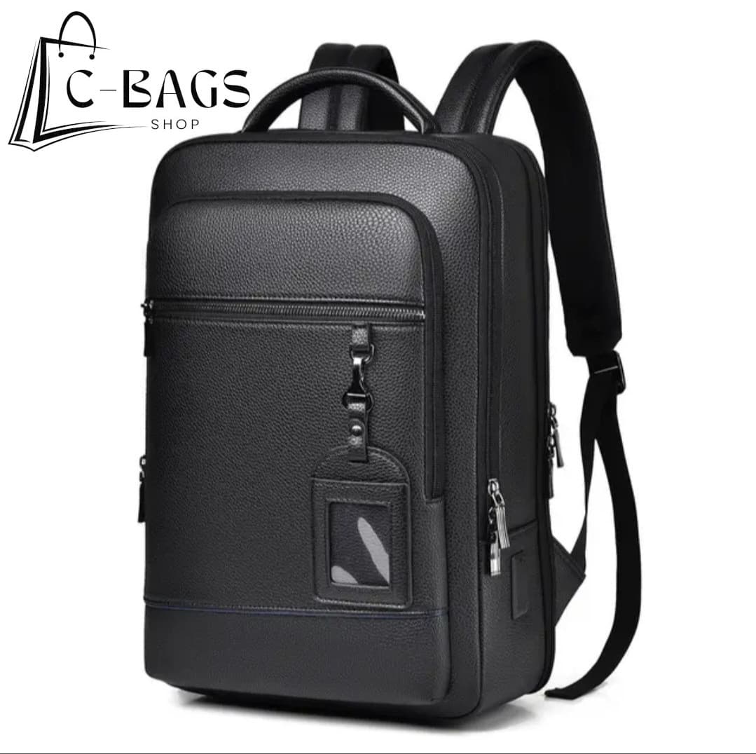 Genuine leather backpack 3