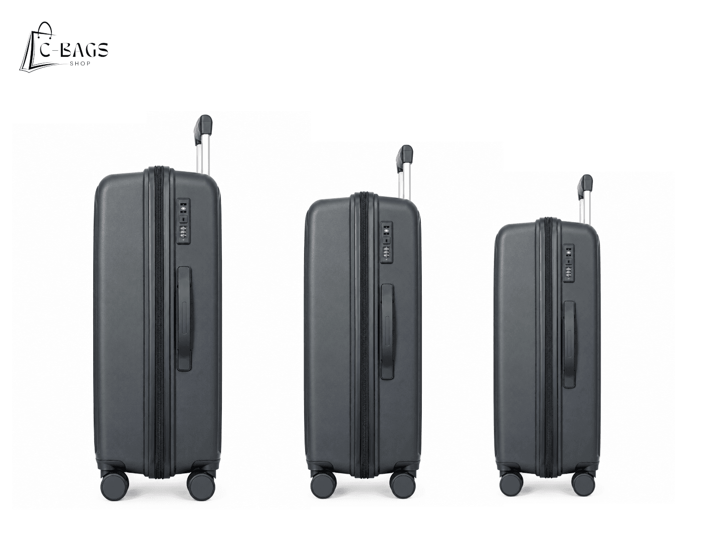 3-Piece Travel Luggage Suitcase Set 2