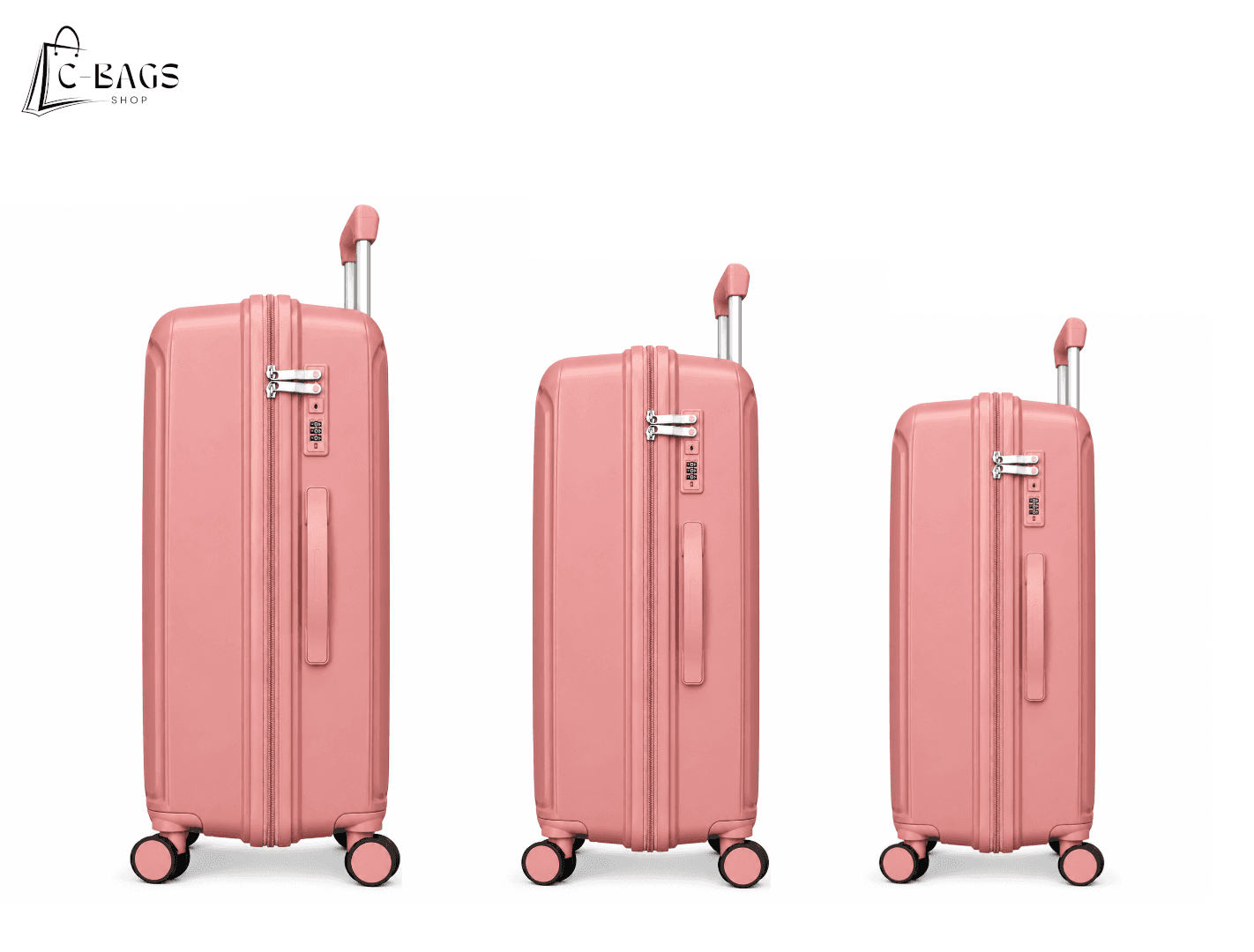 3-Piece Travel Luggage Suitcase Set 2
