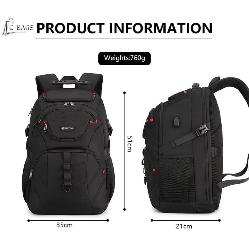 Professional Travel Laptop Backpack 7